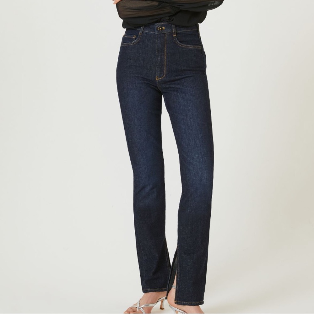 *Anthropologie Pilcro The Split Straight Jeans